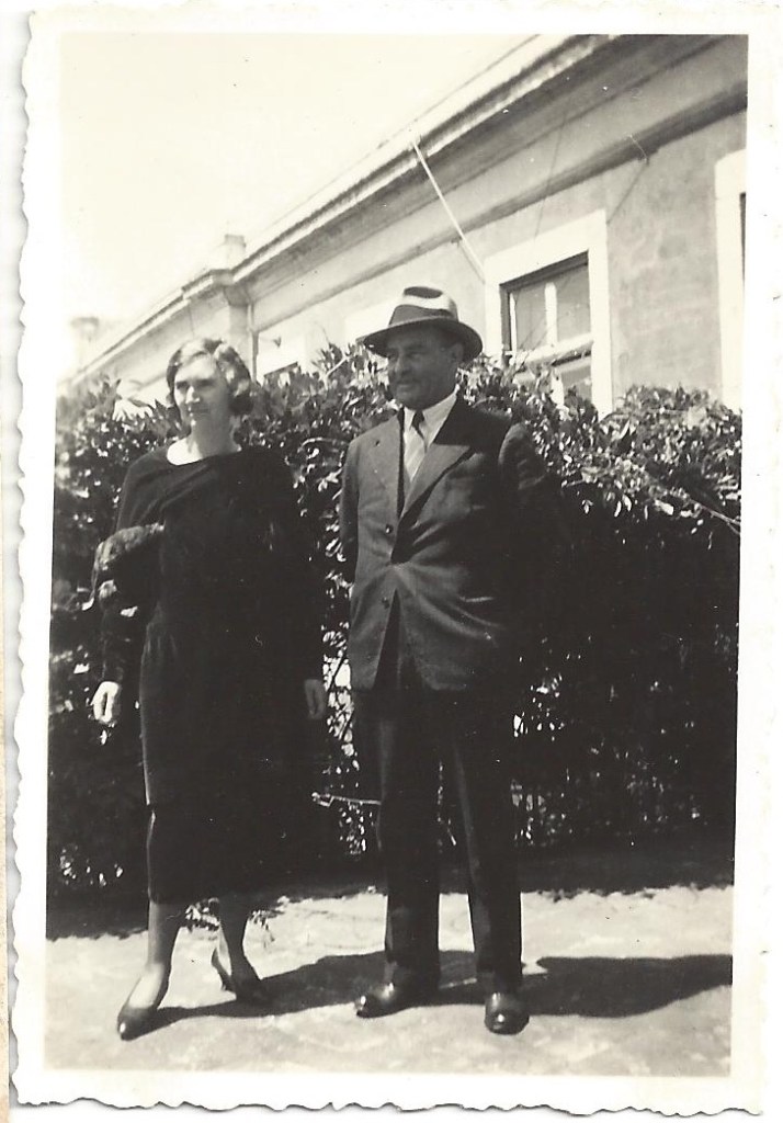 John McPherson and his wife Janet nee Foster. Photograph 